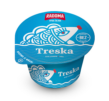 Treska v majonéze 140g Ryba Žilina