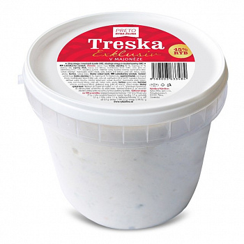Treska v majonéze Exklusiv 1kg Ryba Žilina