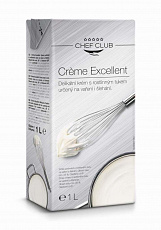Smotana Excellent 1 l 25% Chef Club (C)