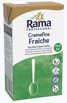 Smotana Cremefine Fraiche zakysaná 24% 1 l RAMA
