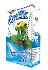 Mlieko dráčik 1,5% UHT 250ml Tami