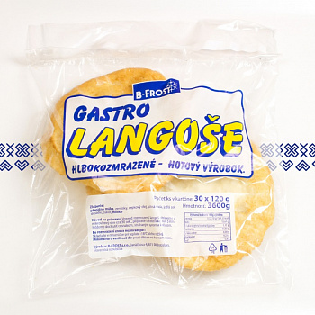 Langoše Gastro 120g B-Frost