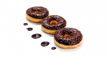 Donut s čokoládovou príchuťou 55g