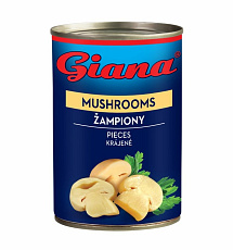 Šampiňóny krájané 400g Giana