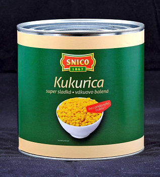 Kukurica sladká vákuovaná 2150g