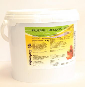 Frutafill jahodový 6kg Zeelandia