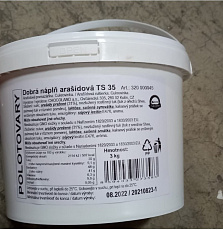 Arašidová náplň nugeta 3kg Chocoland