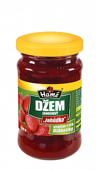 Džem jahodový Dia 230g Hamé