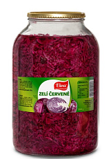 Červená kapusta 3,5kg sklo