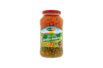Mrkva s hráškom v slanom náleve 680g