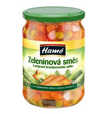 Zeleninová zmes do šalátu 530g
