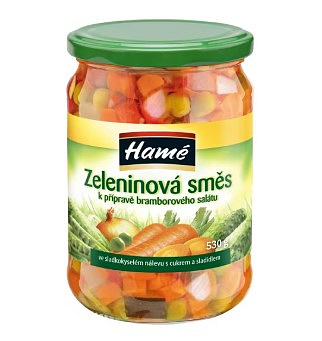 Zeleninová zmes do šalátu 530g