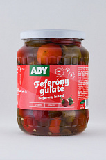 Feferóny guľaté 640g sklo Ady