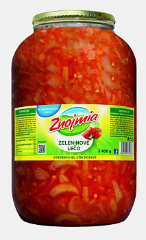 Lečo 3,4 kg sklo