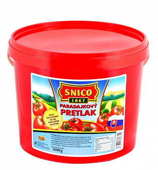 Paradajkový pretlak 3,6kg Snico