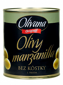 Olivy zelené bez kôstky 3kg Snico