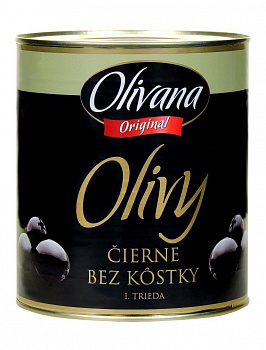 Olivy čierne bez kôstky 3kg Snico