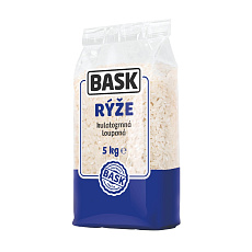 Ryža guľatozrnná 5kg BASK