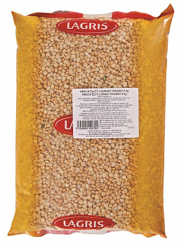 Hrach žltý lúpaný polený 5kg Lagris