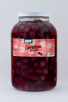 Čerešňový kompót 3,6kg sklo Ady