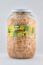 Jablkový kompót strúhaný 3,2kg sklo Ady