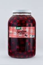 Čerešňový kompót odkôstkovaný 3,6kg sklo Ady