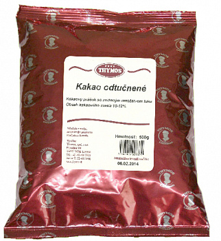 Kakao odtučnené 500g Thymos
