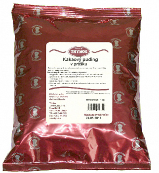 Kakaový puding 1kg Thymos