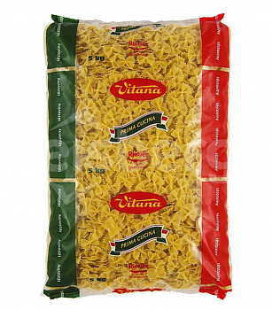 Farfalle semolinové 5kg Vitana