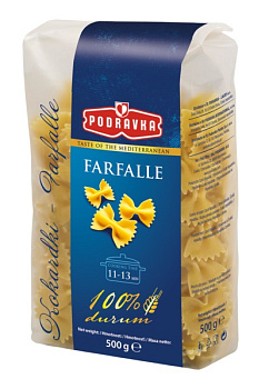 Farfalle semolinové 500g Podravka