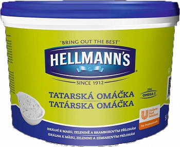 Tatarská omáčka 5kg Hellmanns