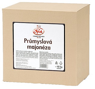 Priemyselná majonéza 50% kart. 10kg Spak