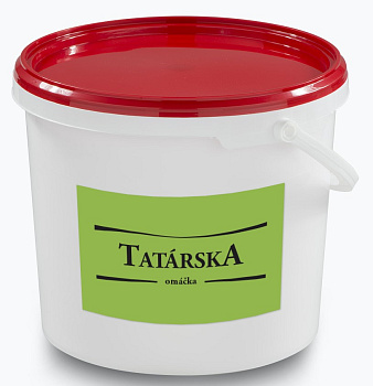 Tatarská omáčka 4,5kg vedro Perkins