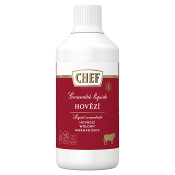 Hovädzí tekutý koncentrát Chef 1l