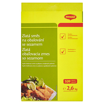 Zlatá obaľovacia zmes sezam 2,6kg Maggi