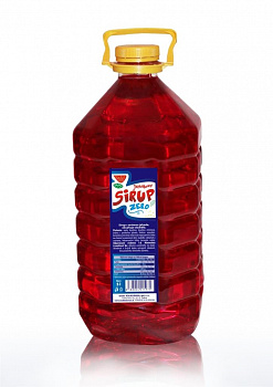 Sirup ZERRO jahoda 5L