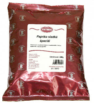 Paprika sladká špeciál 500g Thymos