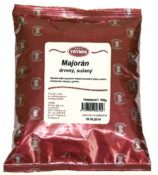 Majorán sušený drvený 180g Thymos