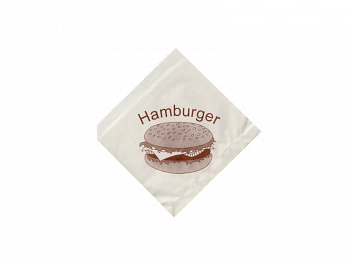 Vrecká na hamburger 16 x 16cm