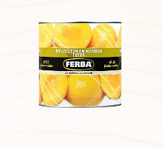 Broskyňový kompót lúpaný 2,65kg Ferba