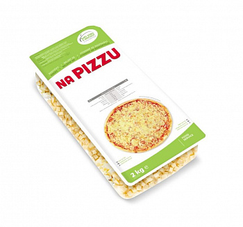 Syr Pizza kocky s rastlinným tukom 2kg