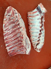 Bravčové rebrá z boku/spare ribs (M)