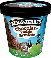 B&J 465ml Chocolate Fudge Brownie