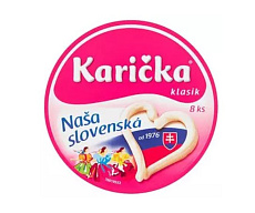 Tavený syr Karička Klasik 125g