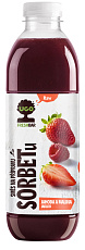 UGO 750ml sorbet červený (jahoda, malina)