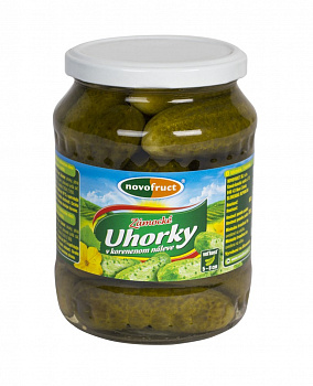 Zámocké uhorky 5 - 8cm 660g Novofruct