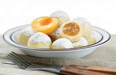 Knedličky plnené marhuľovou náplňou 2kg
