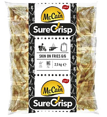 Hranolky 6x6 Julienne SureCrisp so šupkou 2,5kg McCain