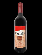 Castello víno suché červené 1 l