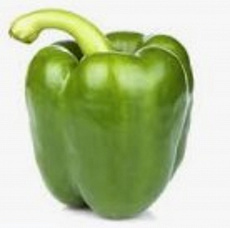 Paprika zelená tmavá (kg)